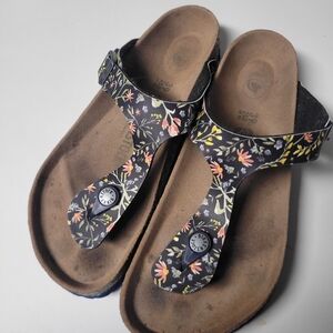 Birkenstock Floral Sandals